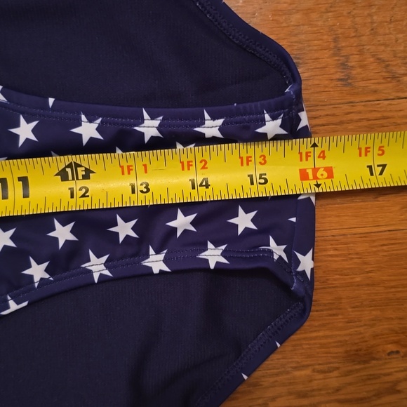 OASIS BRAND WOMEN'S PLUS SIZE BLUE & WHITE STARS SWIM SUIT BOTTOM SIZE 3X - Picture 13 of 14